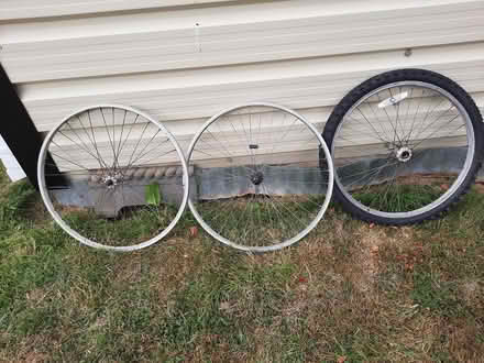 Photo of free 3 Aluminum Bicycle Wheels (Shanagarry County Cork) #1