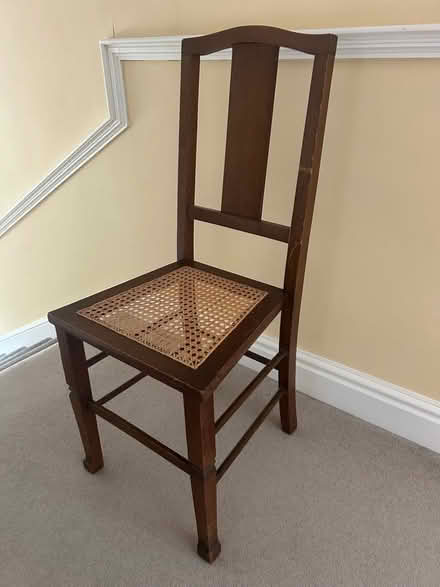 Photo of free Oak (?) bedroom chair (Christleton CH3) #2
