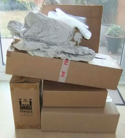 Photo of free Cardboard boxes and packing materials (Abingdon-on-Thames OX14) #1