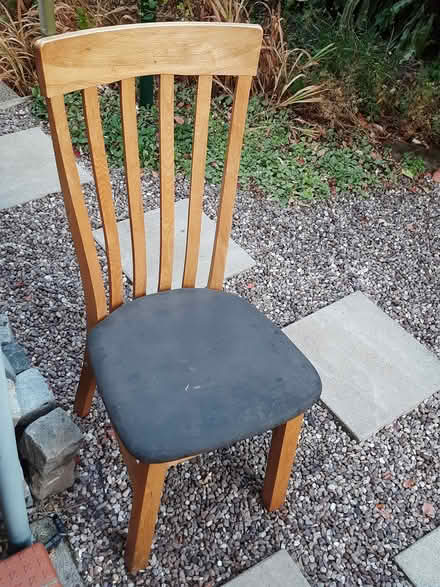 Photo of free Oak dining chairs x 4 (Bebington CH63) #1