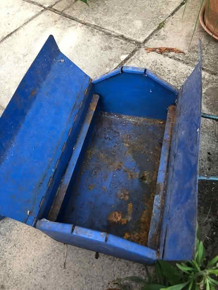 Photo of free Lovely old metal toolbox (Bournemouth BH9) #3