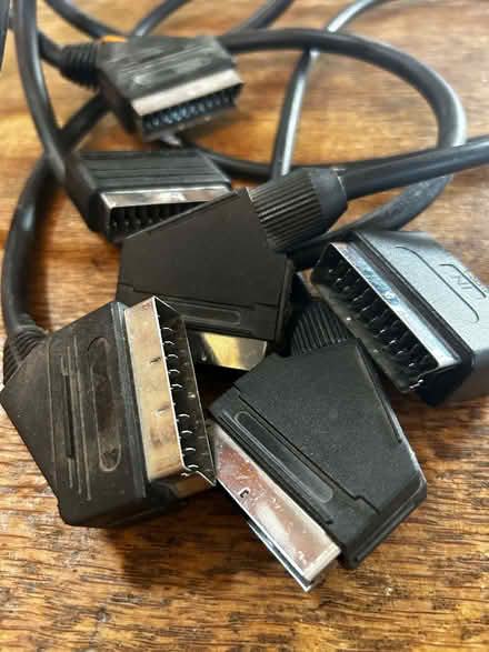 Photo of free 2 scart cables and adapters (Hildenborough TN11) #2