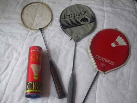 Photo of free Badminton raquets and shuttlecocks (Stretford M32) #1