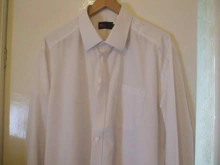 Photo of free M&S white shirts size 46/18 (Stretford M32) #2