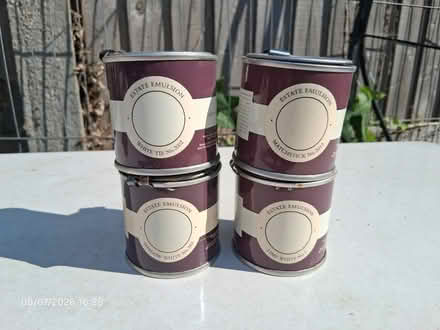 Photo of free Four Farrow & Ball sample pots (Manor Court E10) #1