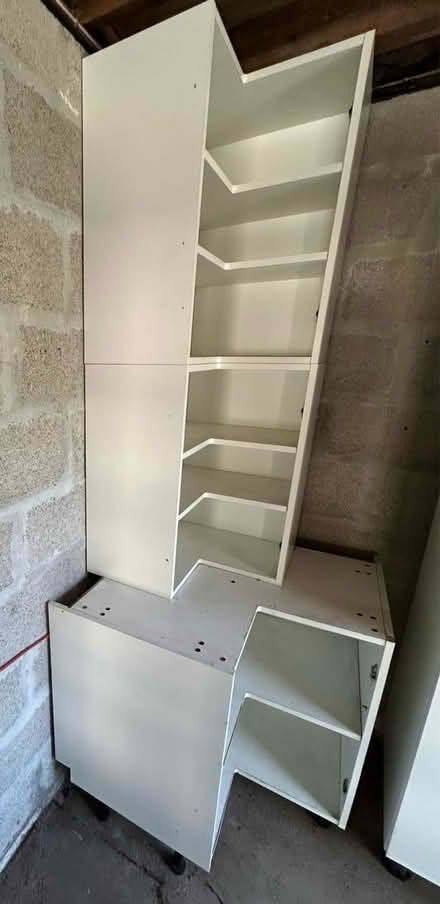 Photo of free 3 Kitchen corner wall units (Maenporth TR11) #1