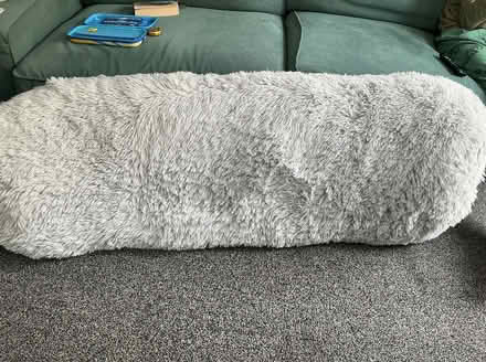 Photo of free Large headboard/sturdy cushion never used (Bailiff Bridge HD6) #1