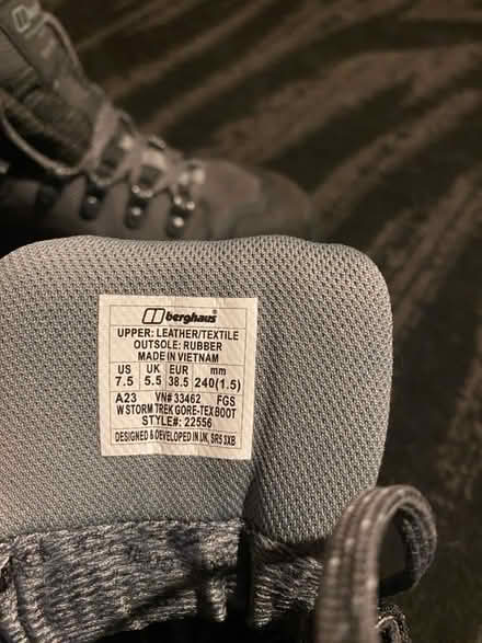 Photo of free Berghaus hiking boots UK size 5.5 (Camden NW1) #3