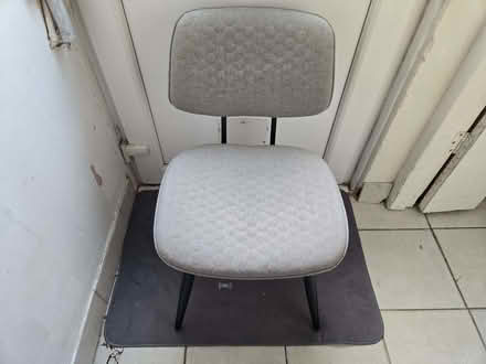 Photo of free Grey Padded Chair (Bozeat NN29) #1
