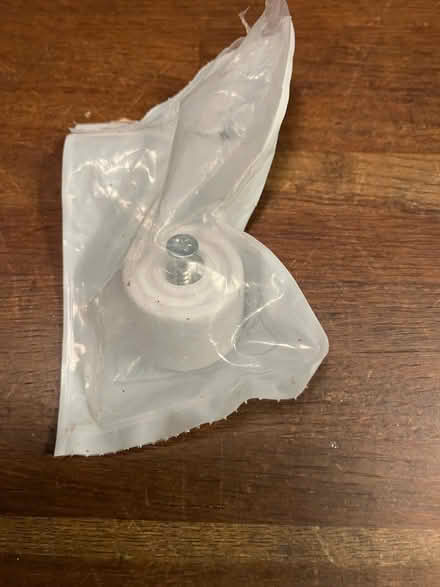 Photo of free large white door stop (Weston Park BA1) #2