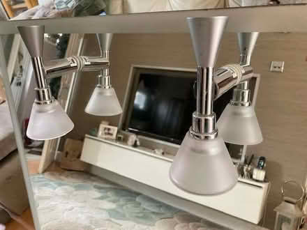 Photo of free Bathroom mirror with lights (Locking Stumps WA3) #2