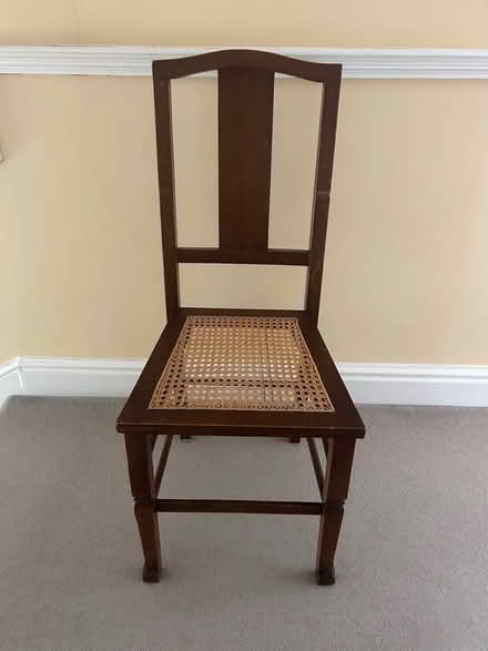 Photo of free Oak (?) bedroom chair (Christleton CH3) #1