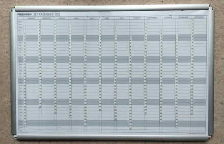 Photo of free White board year planner (Torbrex FK8) #1