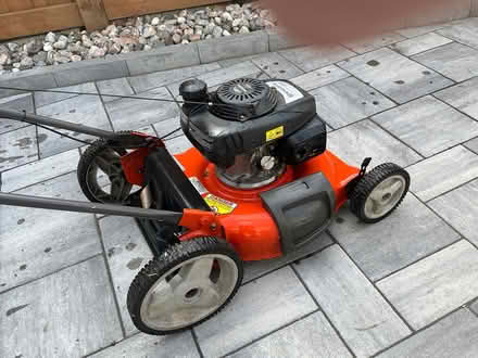 Photo of free Husqvarna lawn mower (Mississauga - Dixie/Bloor) #1