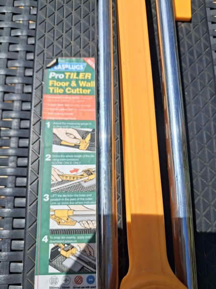 Photo of free Tile cutter (Farlington PO6) #3