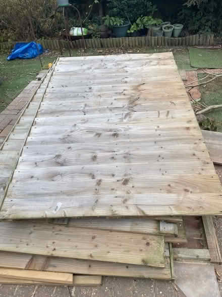 Photo of free 7x fence panels 6ft by 4ft (Spital CH63) #2