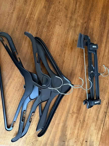 Photo of free Coat and skirt hangers (North Berkeley Hills) #1