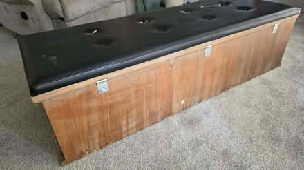 Photo of free Vintage cedar chest bench seat (Milan, just off US 23 exit 27) #3