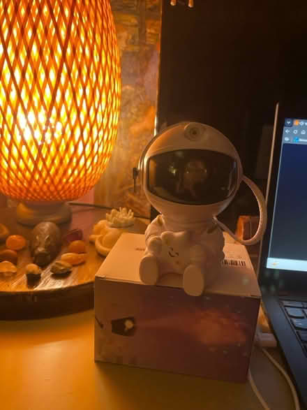 Photo of free USB astronaut galaxy light (Camden NW1) #2