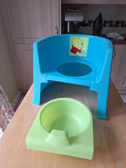 Photo of free Disney Winnie the Pooh Toddler Potty Chair – Blue & Green (Devizes SN10) #3