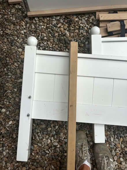 Photo of free White Bunk bed - I think White company (Hildenborough TN11) #2