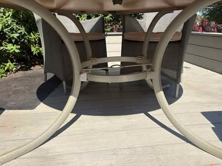 Photo of free Garden table and 4 chairs (Dalkey) #3