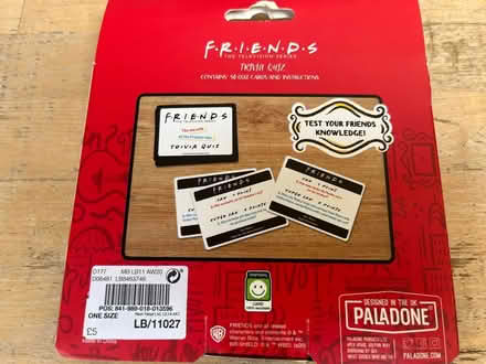 Photo of free ‘Friends’ Trivia Quiz (Wainscott ME3) #2