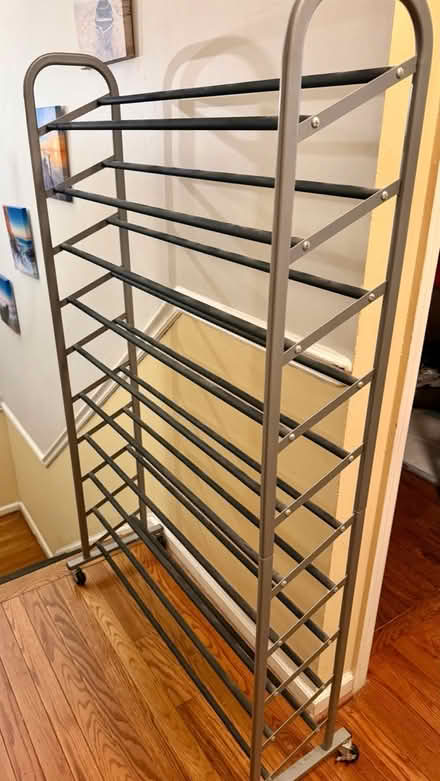 Photo of free Rolling Shoe Rack (Burke) #1