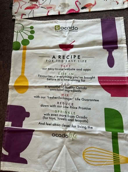 Photo of free 4x tea towels (Funtley PO17) #3