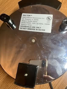 Photo of free Belgian waffle maker (Briarwood, Queens) #2