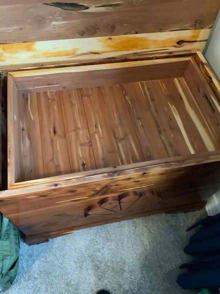 Photo of free Cedar chest (1350 FM 157, Apt 418) #2