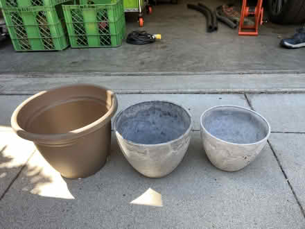 Photo of free Plastic Planting Pots (Moutain View near San Antonio) #3