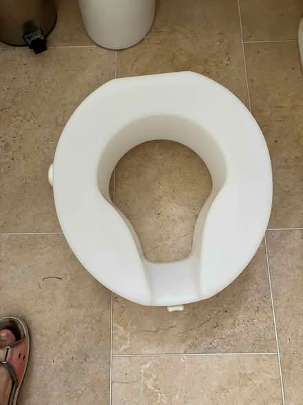 Photo of free Raised toilet seat (Birch, Essex) #1
