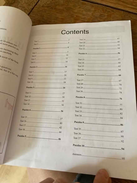 Photo of free 11+ verbal reasoning 10 min tests (Wooburn Green, HP10) #3