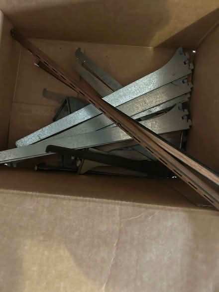 Photo of free Misc tracking/ brackets & shelving (Oakville) #1