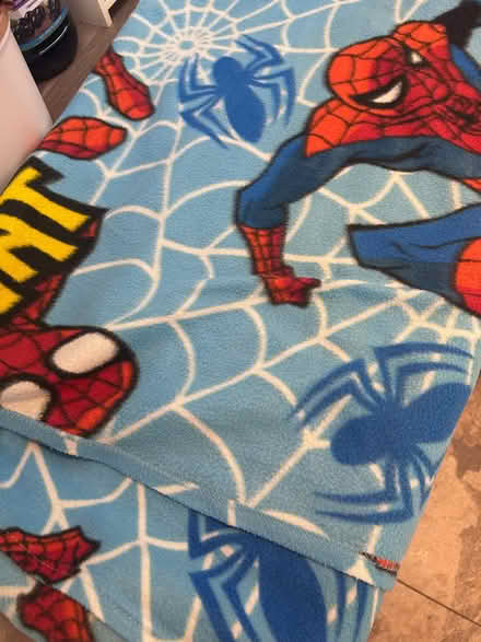 Photo of free Spider-Man thin fleece blankey (Hampton Hill TW11) #1