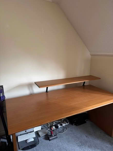 Photo of free Desk and matching cupboard (Bexhill on Sea) #1