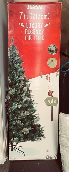Photo of free 7ft Christmas Tree (Goodmayes IG3) #1
