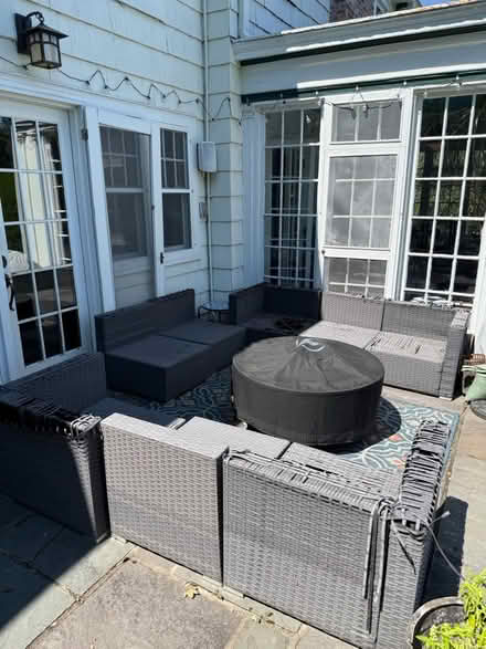 Photo of free Mcgahan blue wicker furniture (South Nyack) #4