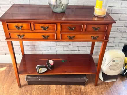 Photo of free Console Table with Drawers (MK42 Elstow) #1