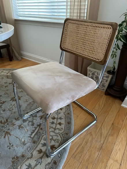 Photo of free Velvet chair cushion covers, s/4 (Buffalo Grove, IL) #1