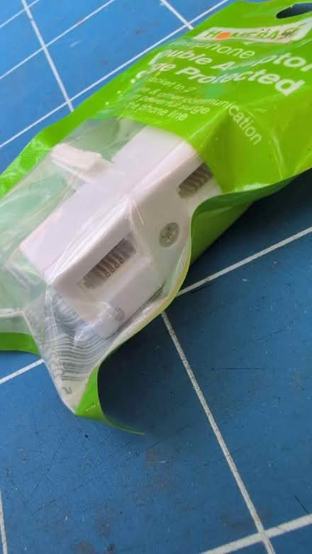Photo of free Telephone double adaptor surge protected (Gorse Hill GU22) #2