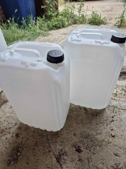 Photo of free 2x 25L water jugs (Littlemore OX4) #1