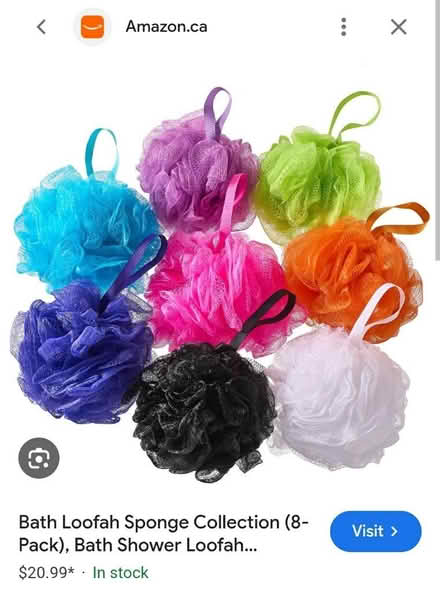 Photo of Old Plastic Loofah Sponge (Warrington) #1