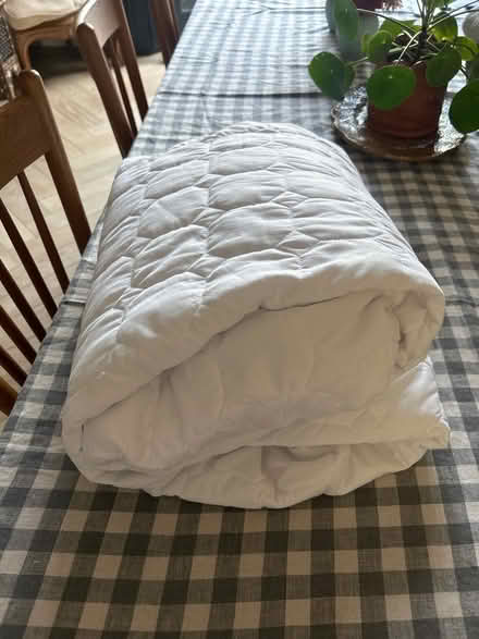 Photo of free Double mattress protector (Tooting Bec/Balham SW17) #1