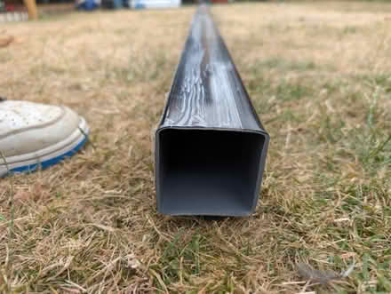 Photo of free New Black Square guttering downpipe (Alvaston De24 0ge) #2
