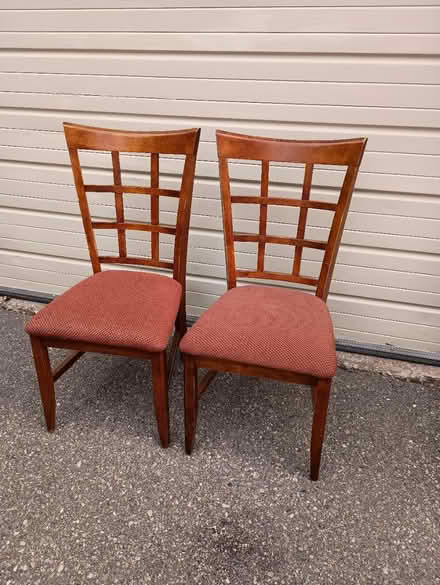 Photo of free 2 Wood Dining Room Chairs (Acton) #1