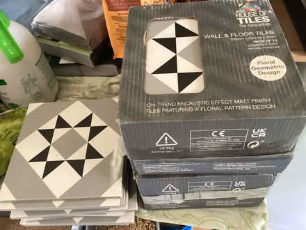 Photo of free Unused floor tiles (Skerton LA1) #1