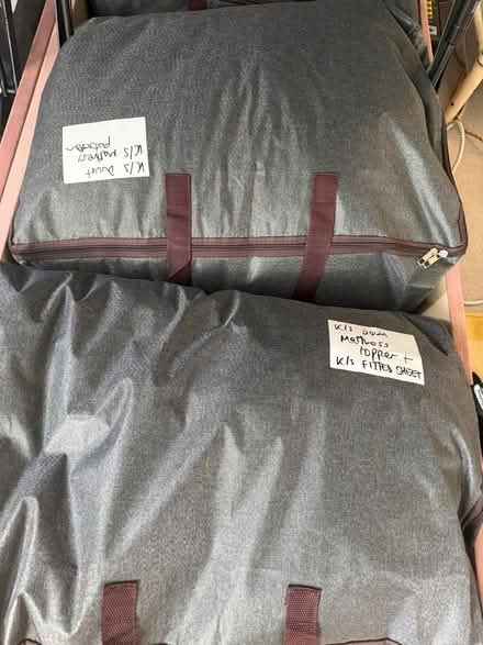 Photo of free King size quality John Lewis almost new bedding (Holland Park W11) #1