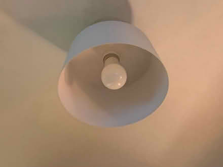 Photo of free Glass ceiling light fixture (Melrose, ma) #4
